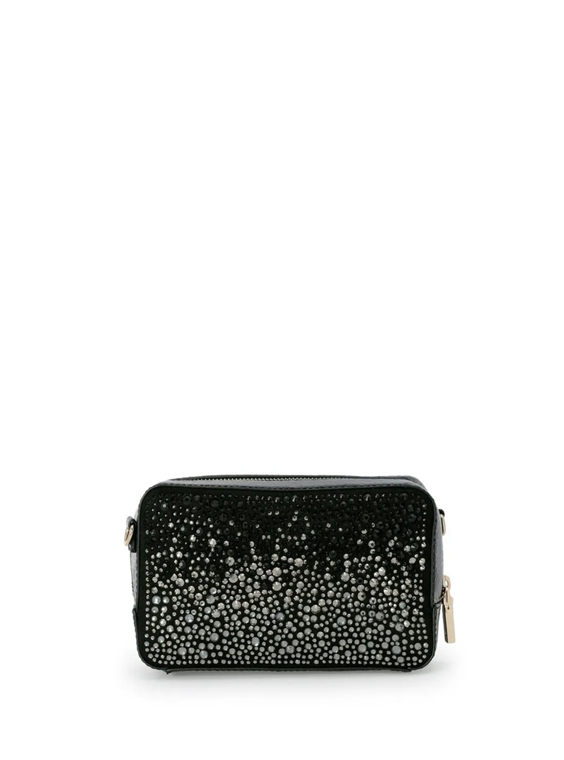 Black Lua Glitz Mini Crossbody Bag