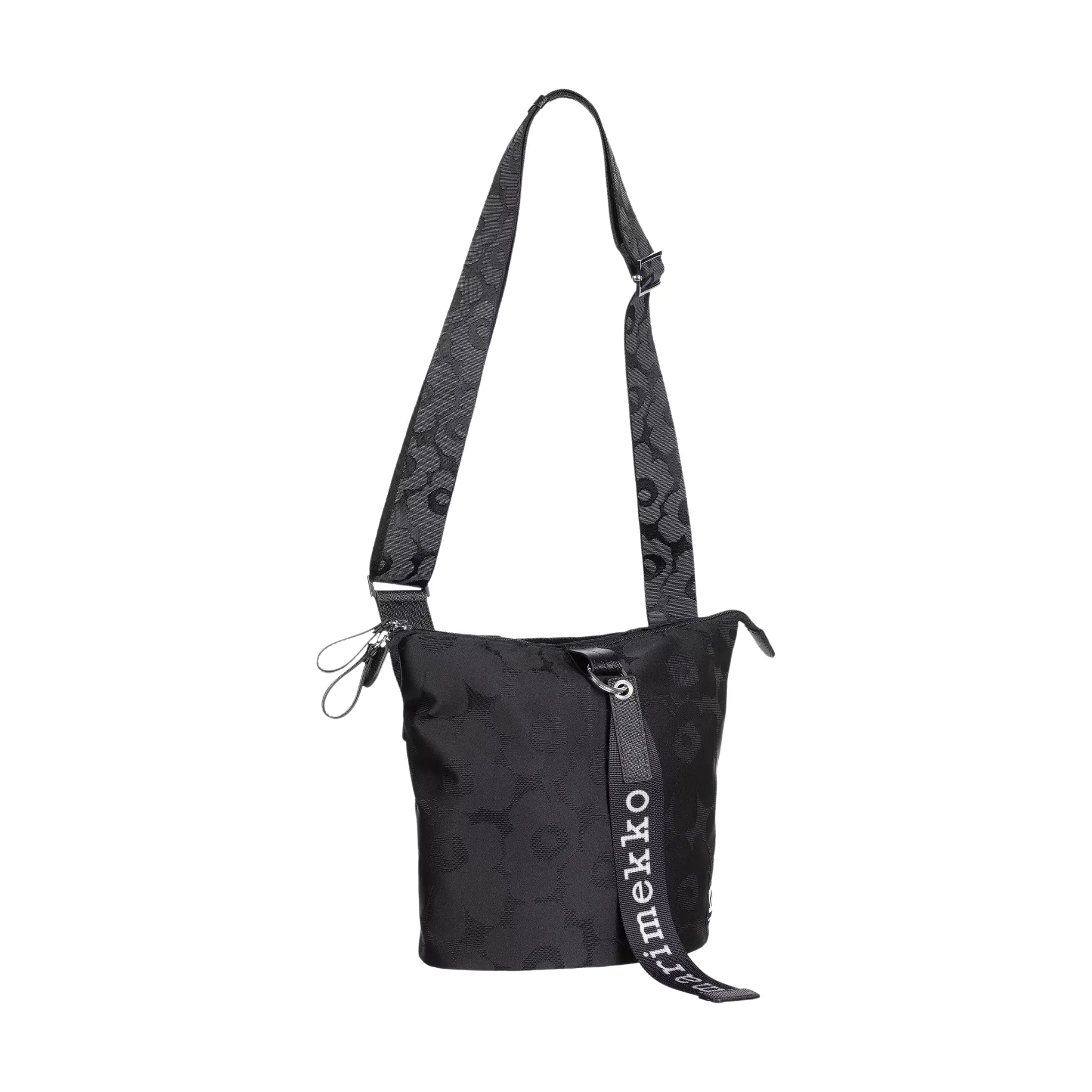 Carry All Unikko Shoulder Bag - Black / Black