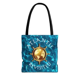 Colorful Polyester Beach and Travel Tote Bag