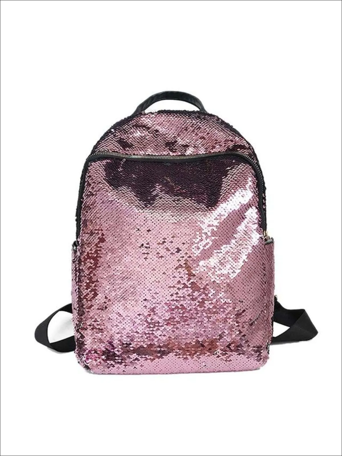 Girls 16" Iridescent Sequined Backpack