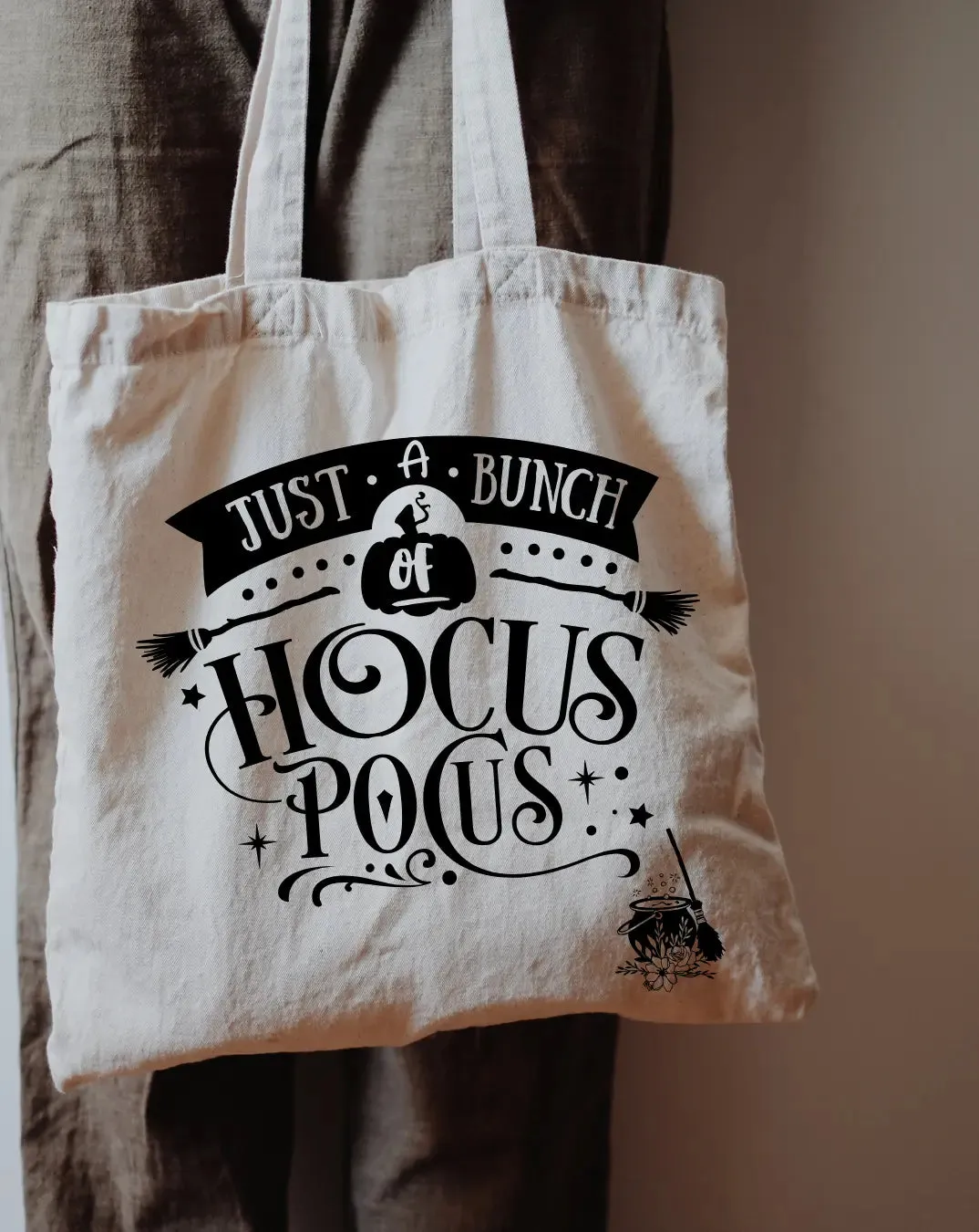 Hocus Pocus Daily Thaila -  Canvas Reusable Bags