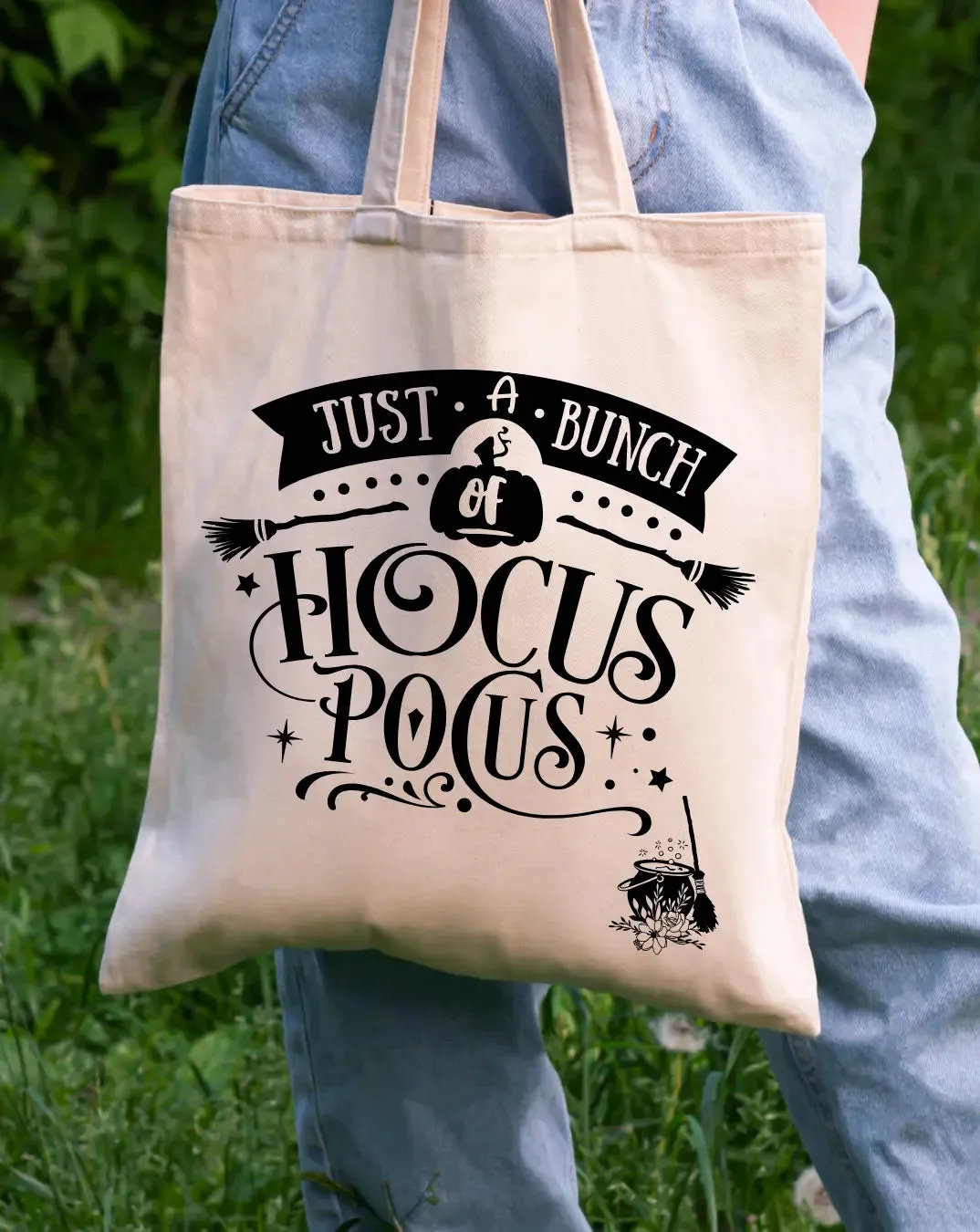 Hocus Pocus Daily Thaila -  Canvas Reusable Bags