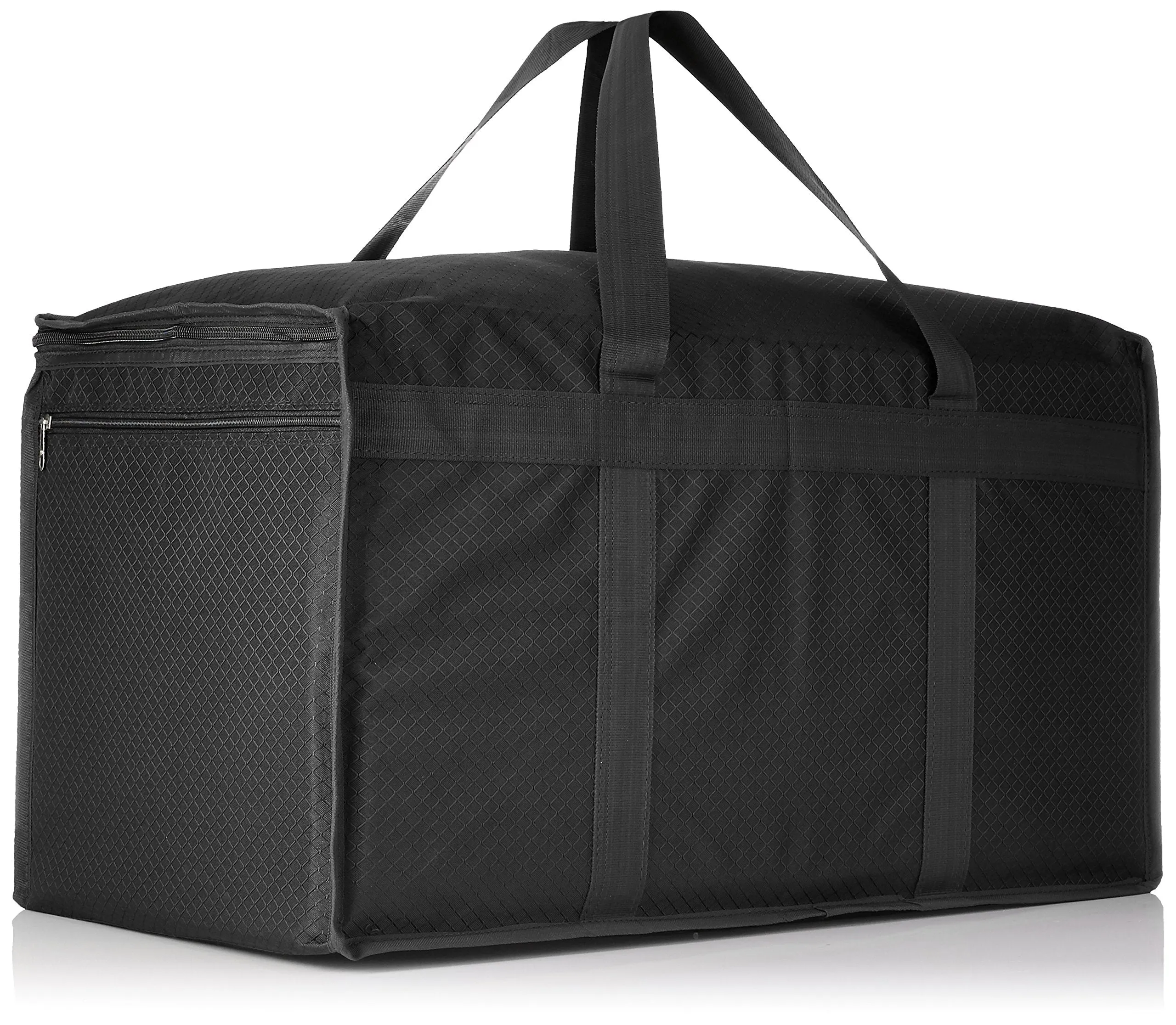 Kuber Industries Canvas 48 cms Black Travel Duffle (KSL19206)