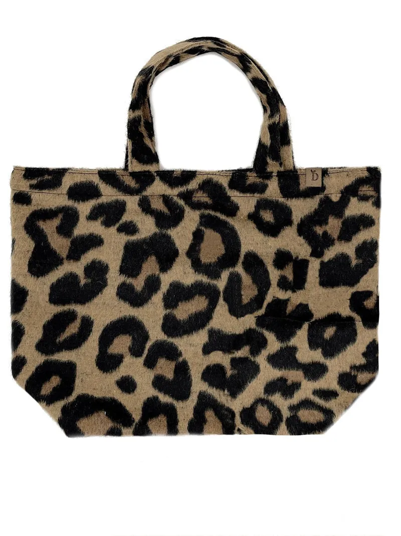 Leopard Luxe Tote Bag