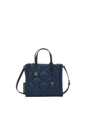 Marc Jacobs Quilted Mini Grind Tote Bag In Azure Blue H047L01RE22