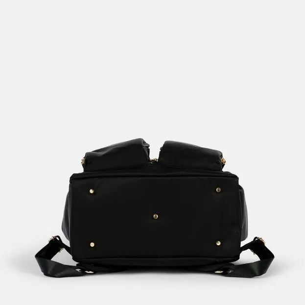 OiOi Signature Nappy Backpack - Black Nylon