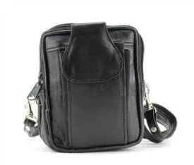 Phone Leather Belt Bag