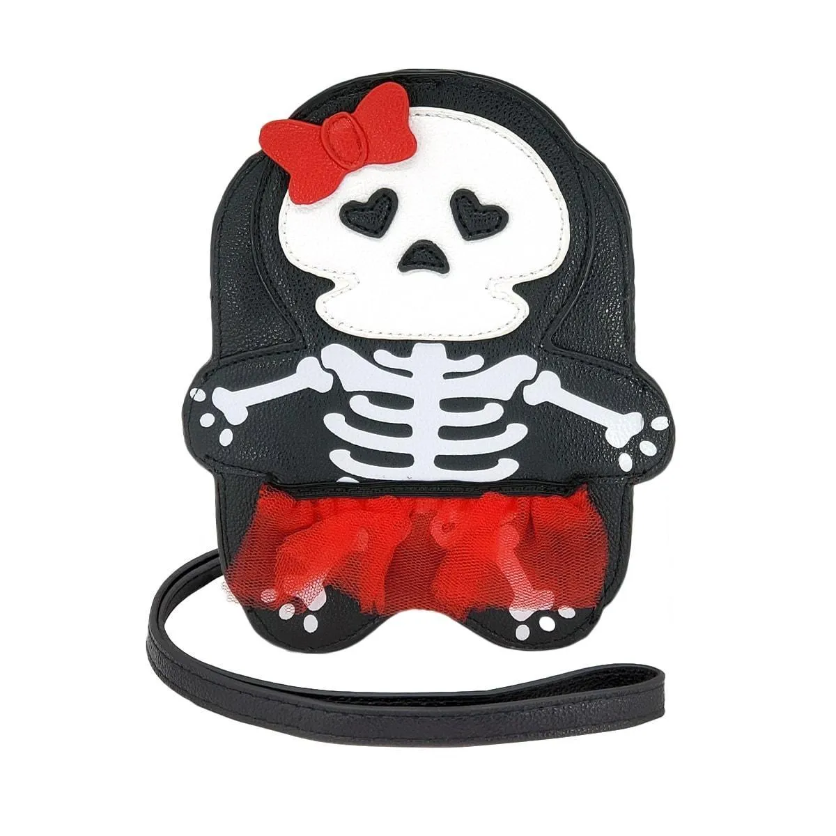 Skeleton Girl Crossbody Bag