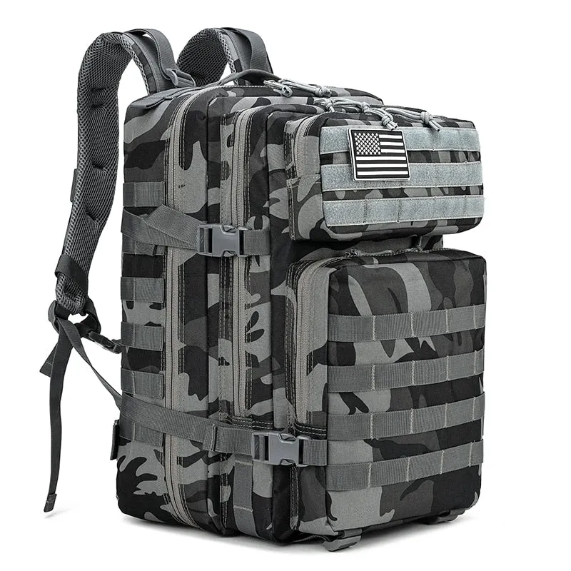 Unisex 'New Breed' 45L Military Molle Tactical Backpack